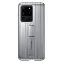 Samsung Original Protect Standing Cover Silber für das Galaxy S20 Ultra