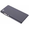 Carbon Look Hardcase-Hülle Schwarz für Huawei P8 Lite