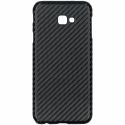Carbon Look Hardcase-Hülle Schwarz Samsung Galaxy J4 Plus