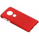 Unifarbene Hardcase-Hülle für das Motorola Moto E5 / G6 Play - Rot
