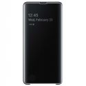 Samsung Original Clear View Cover Klapphülle Schwarz für das Galaxy S10 Plus
