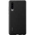 Huawei Schwarzes PU Case Schwarz für das Huawei P30