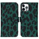 iMoshion Design TPU Klapphülle iPhone 12 (Pro) - Green Leopard