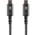 Xtorm USB-C auf USB-C kabel Power Delivery - 2 Meter - Schwarz