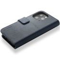 Decoded 2 in 1 Leather Klapphülle für das iPhone 13 Pro Max - Blau