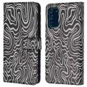 iMoshion ﻿Design Klapphülle für das Samsung Galaxy S20 FE - Black And White