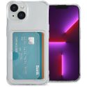iMoshion Soft Case Back Cover mit Kartenhalter für das iPhone 14 - Transparent