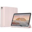 Accezz Smarte Klapphülle aus Silikon für das iPad Air 5 (2022) / iPad Air 4 (2020) - Rosa