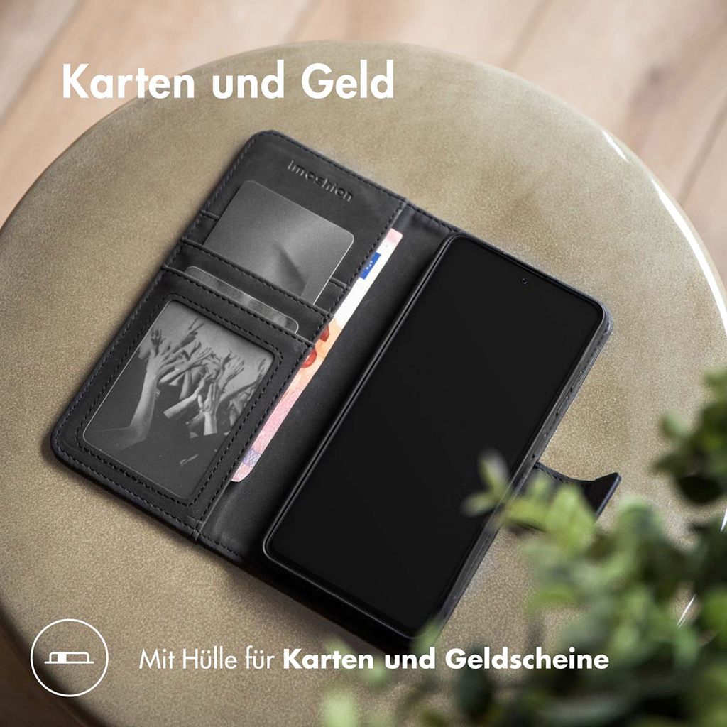 imoshion Luxuriöse Klapphülle für das Fairphone 6 - Dunkelblau