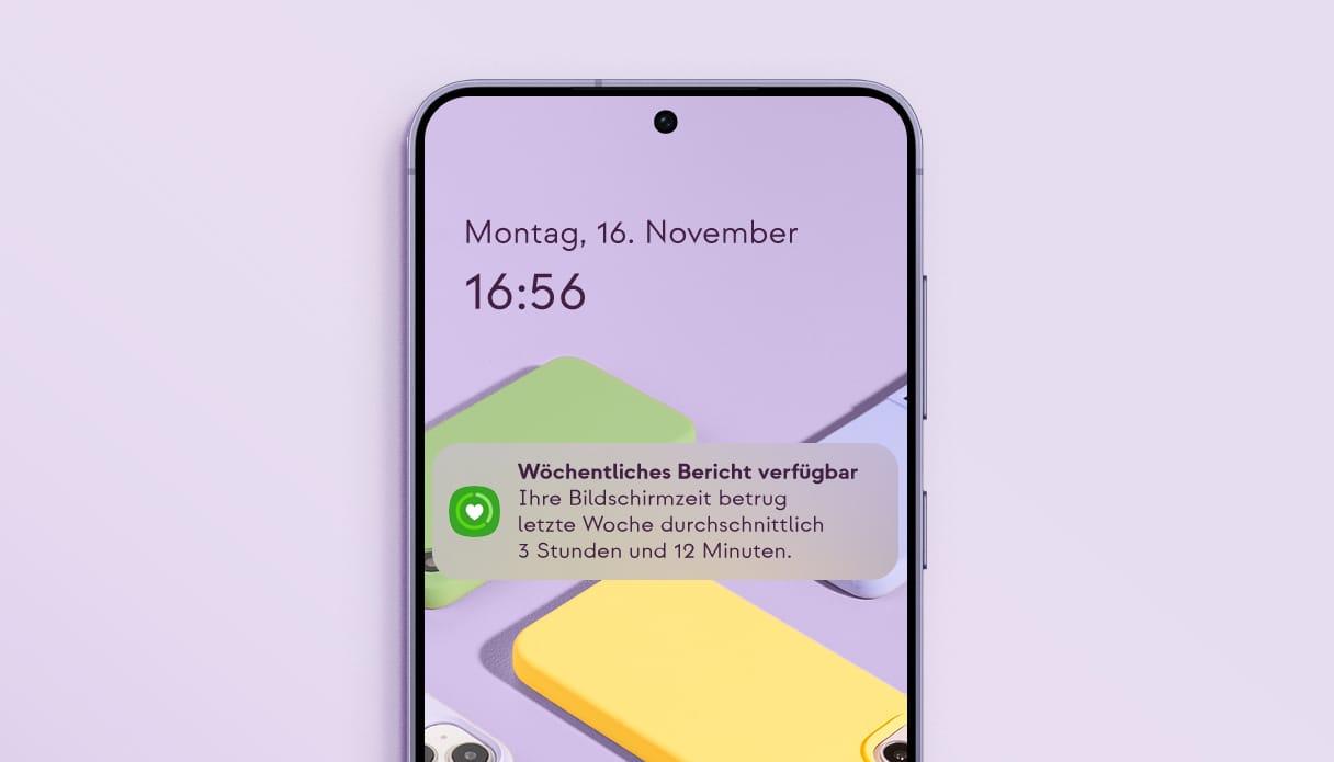 Bildschirmzeit für Android-Geräte wie Samsung-Handys einstellen.