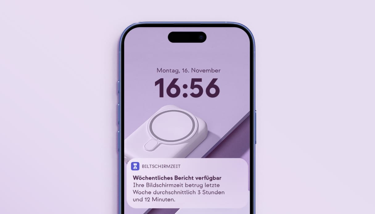 Bildschirmzeit für iOS wie Apple iPhone und iPad einstellen.