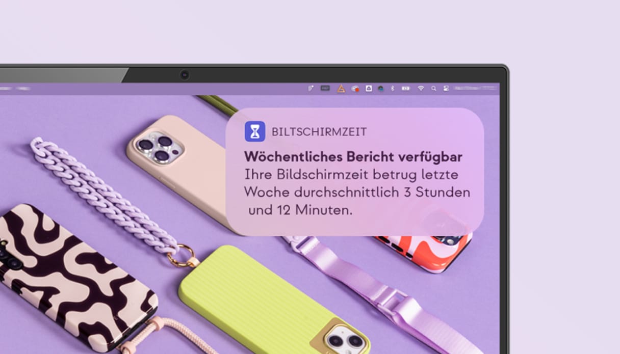 Bildschirmzeit für MacOS wie MacBook und iMac einstellen.
