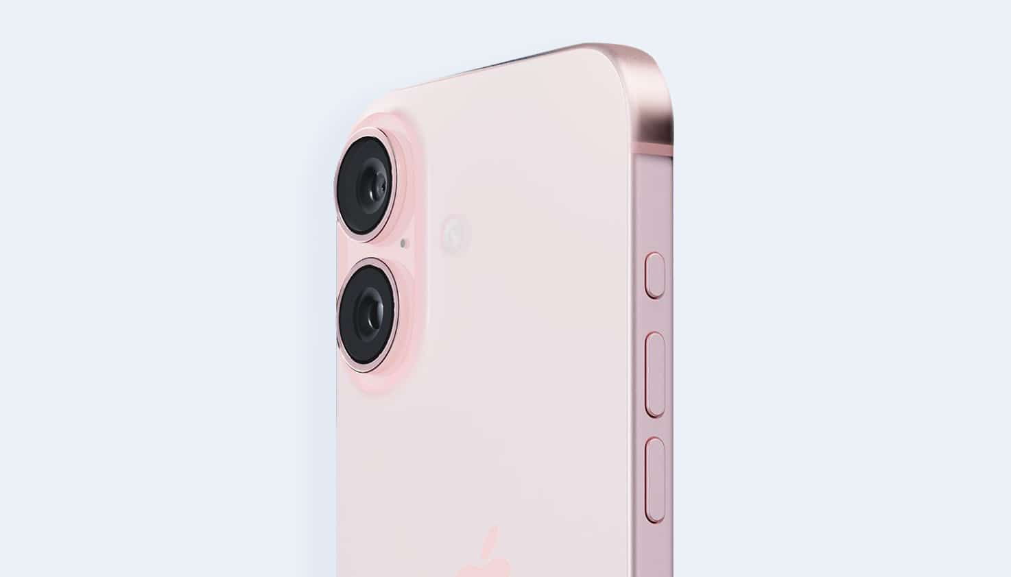 Ein iPhone ist zu sehen, bei dem auf die Oberseite des Bildschirms gezoomt wurde, hier siehst du die Face-ID-Sensoren.