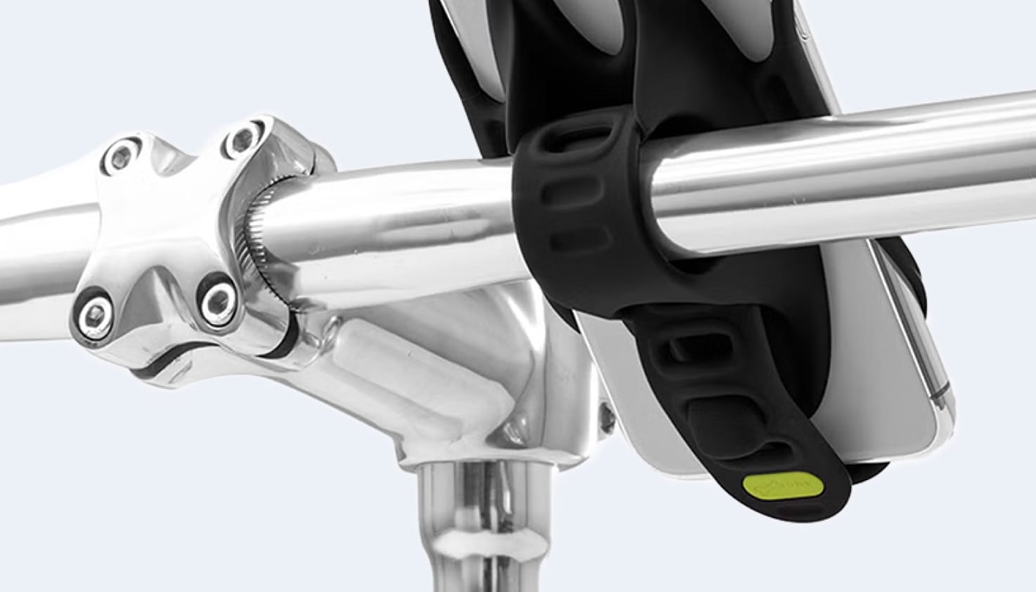 Produktfoto einer Telefonhalterung für Fahrradlenker