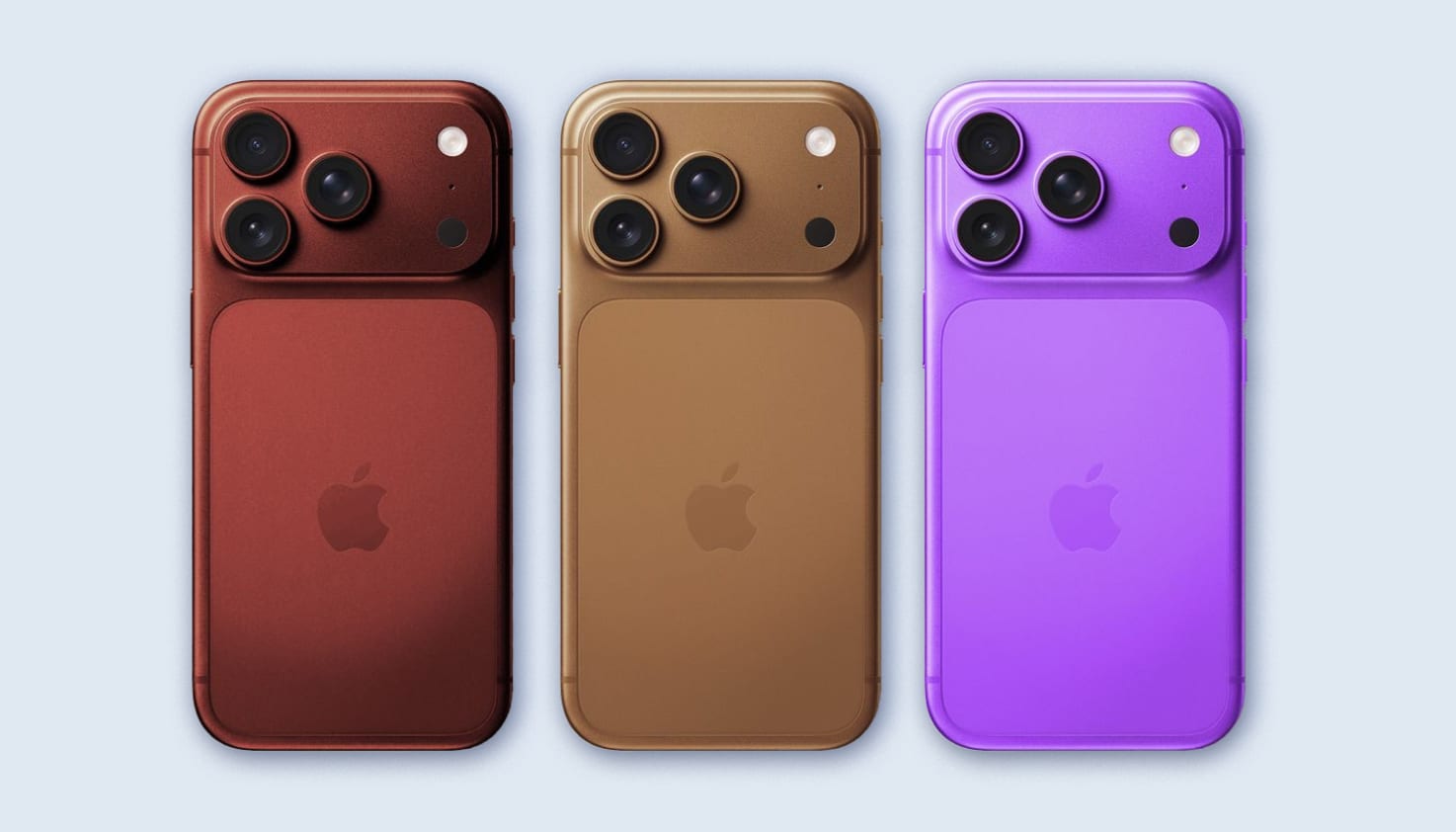 Die neuen Farben des Apple iPhone 18 Pro