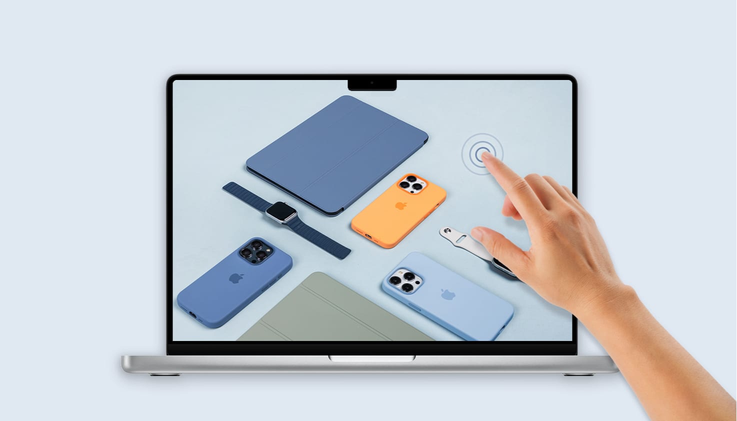 MacBook Ultra 2026 mit Touchscreen.